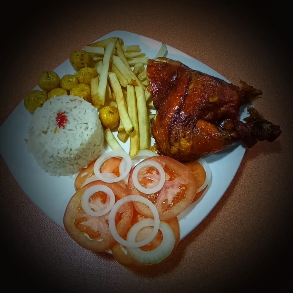 Bandeja con Pollo Junior