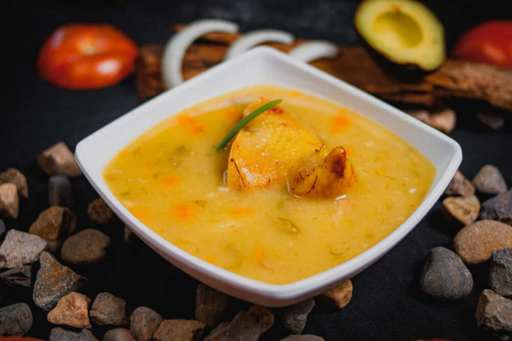 Sopa del Día + Arroz